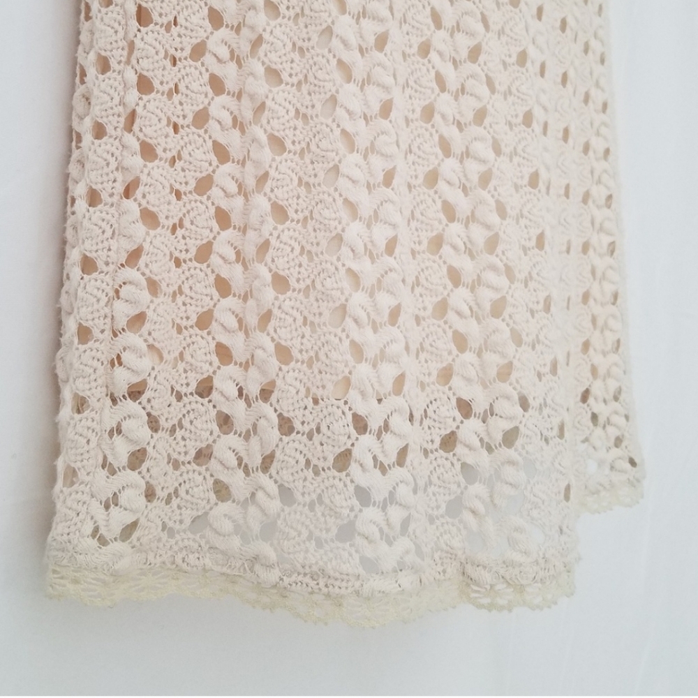 SOLD• Free People Crochet Dress Med - Picture 5 of 6